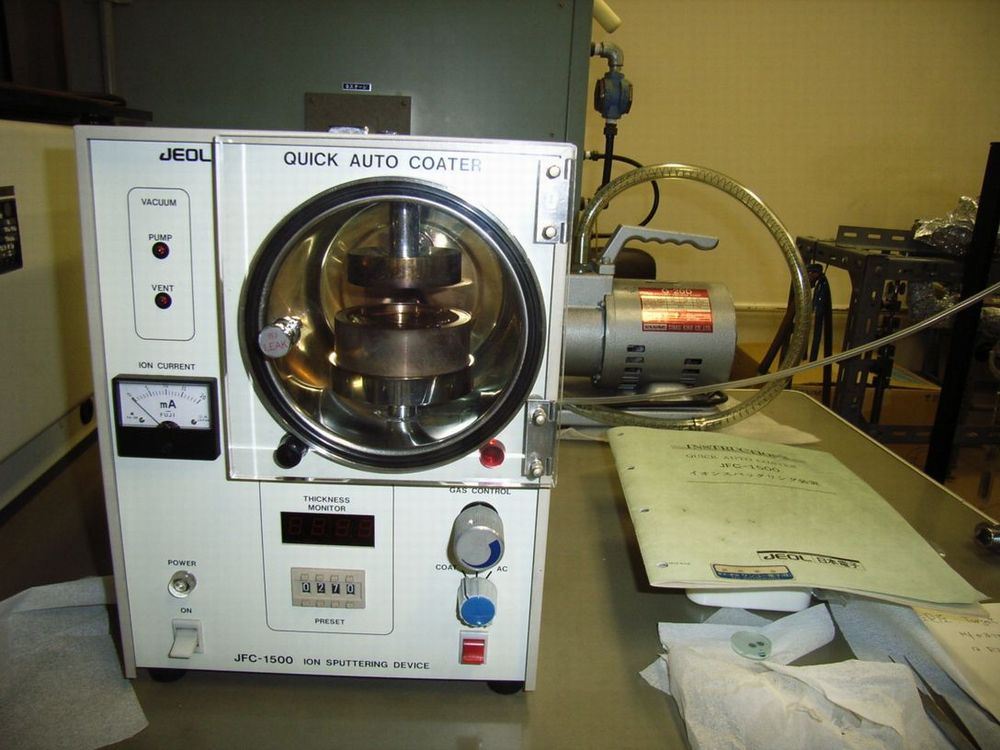 Ion sputtering machine